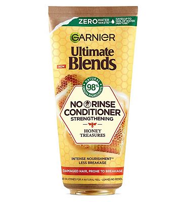 Garnier Ultimate Blends Honey Treasures No Rinse Strengthening Conditioner for Damaged hair, prone to breakage