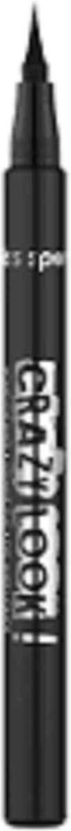 Miss Sports - Crazy Look Eyeliner In Pen 001 Crazy Extra Black 1.6G