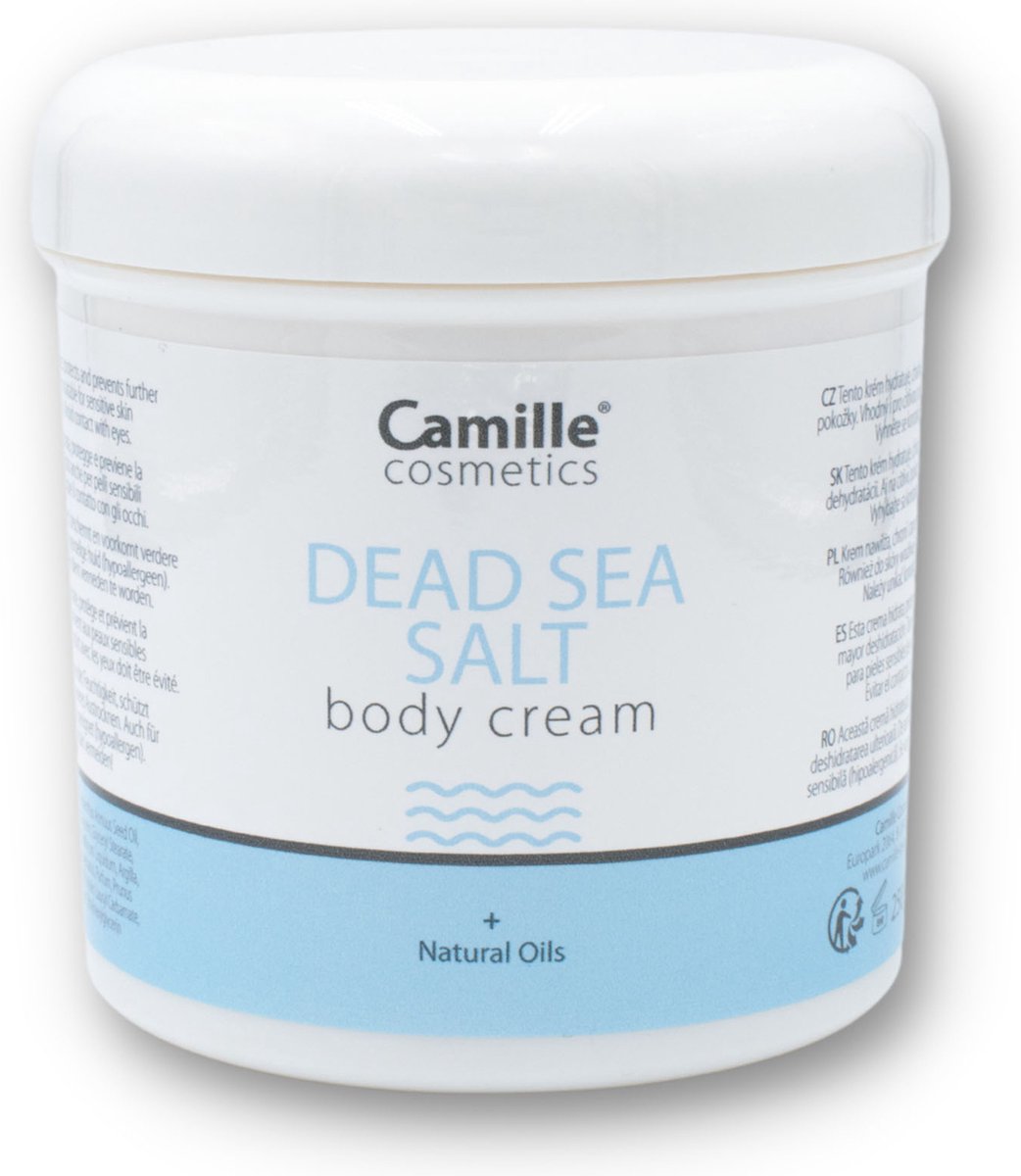 Camille Cosmetics | Dode zeezout crème - bodycrème 250ml