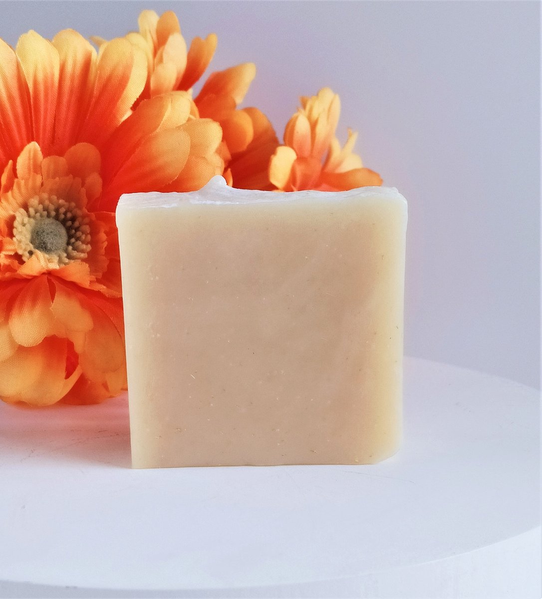 Soapluscious Geitenmelk Zeep - Handgemaakt - Biologisch / Savon naturel artisanal - au Lait de chèvre