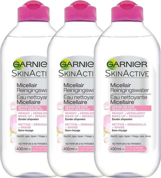 Garnier SkinActive Micellair Reinigingswater - Gevoelige Huid - 400 ml