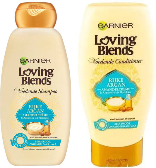 Loving Blends Rijke Argan Duo - 1 x Shampoo 250ml & 1 x Conditioner 250ml