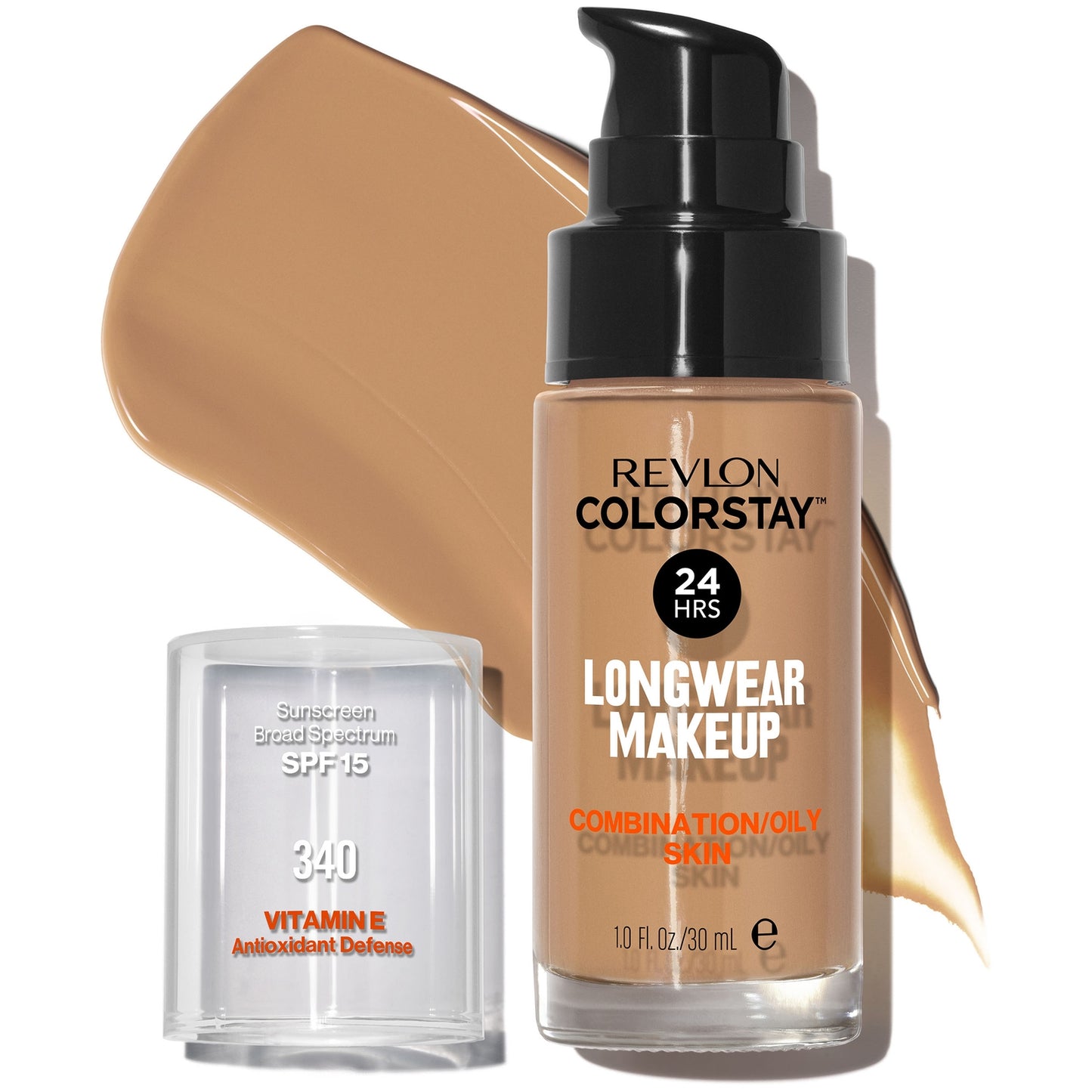Revlon ColorStay Make-Up Foundation for Combination/Oily Skin (Various Shades) - Cappuccino