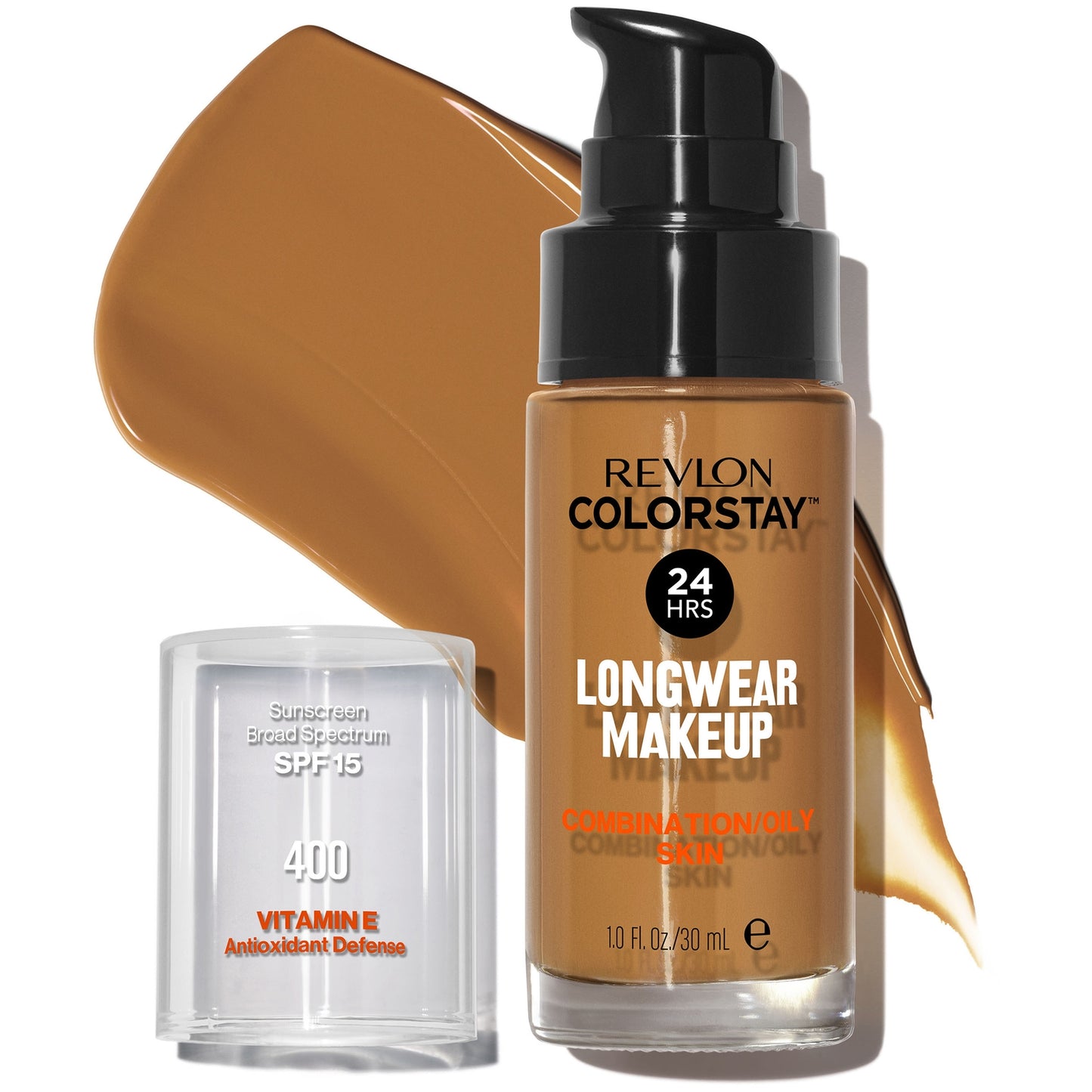 Revlon ColorStay Make-Up Foundation for Combination/Oily Skin (Various Shades) - Cappuccino