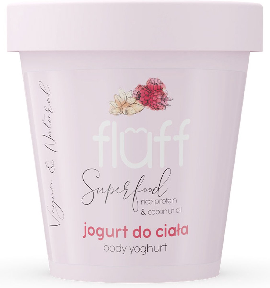 Body Yoghurt Frambozen body yoghurt met amandelen 180ml