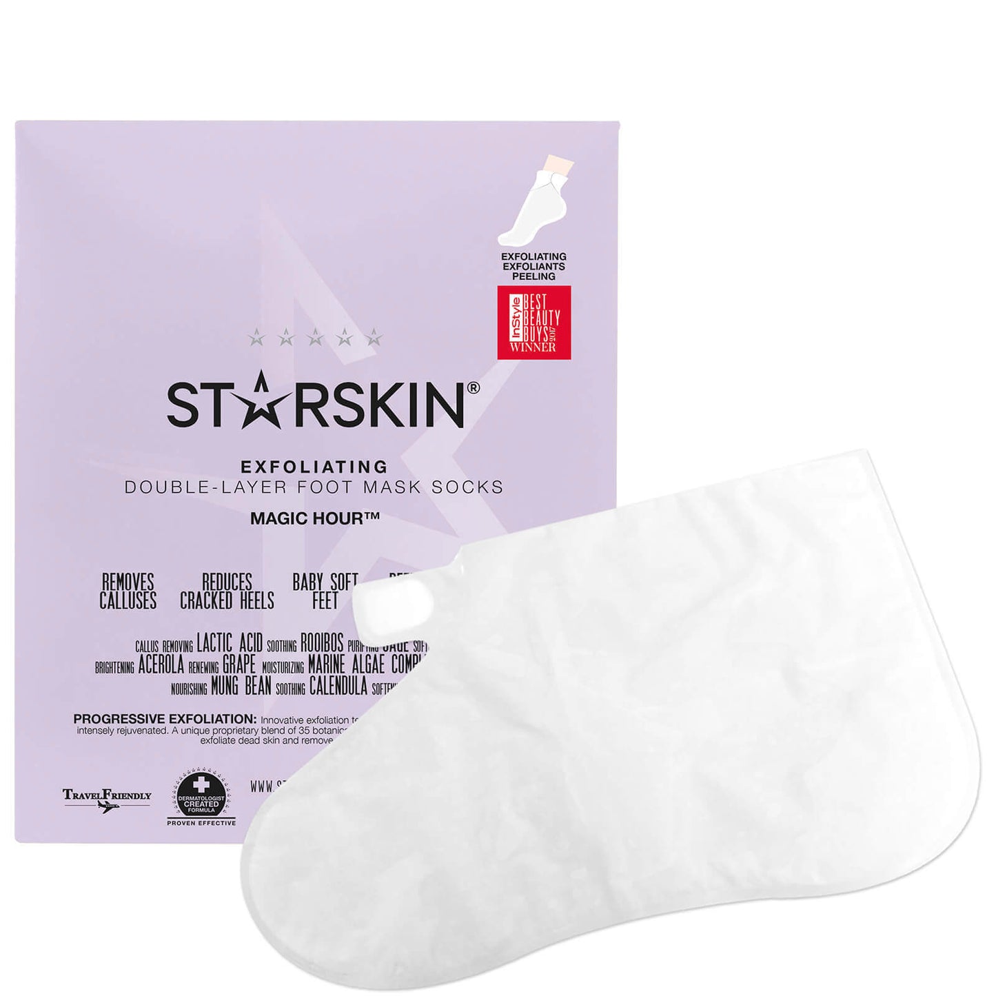 STARSKIN ® Magic Hour™ Exfoliating Double-Layer Foot