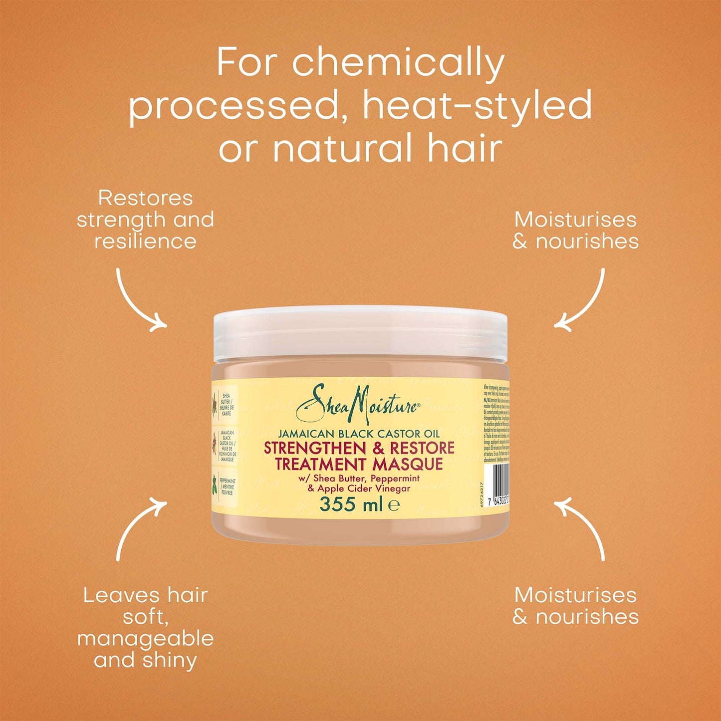 Shea Moisture Jamaican Black Castor Oil Duo