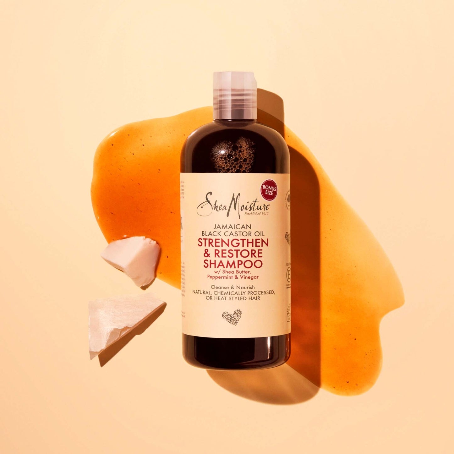 Shea Moisture Jamaican Black Castor Oil - Shampoo & Conditioner - 2 x 384 ml