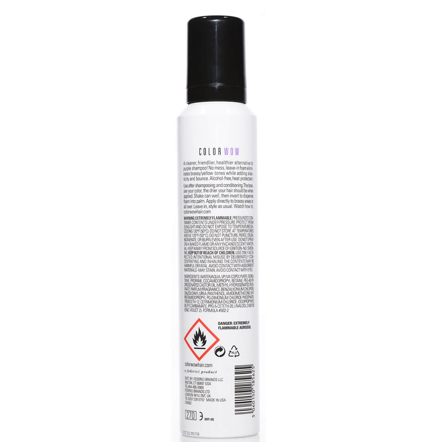 Color Wow Color Control Toner- en Stylingschuim - Blonde 200 ml