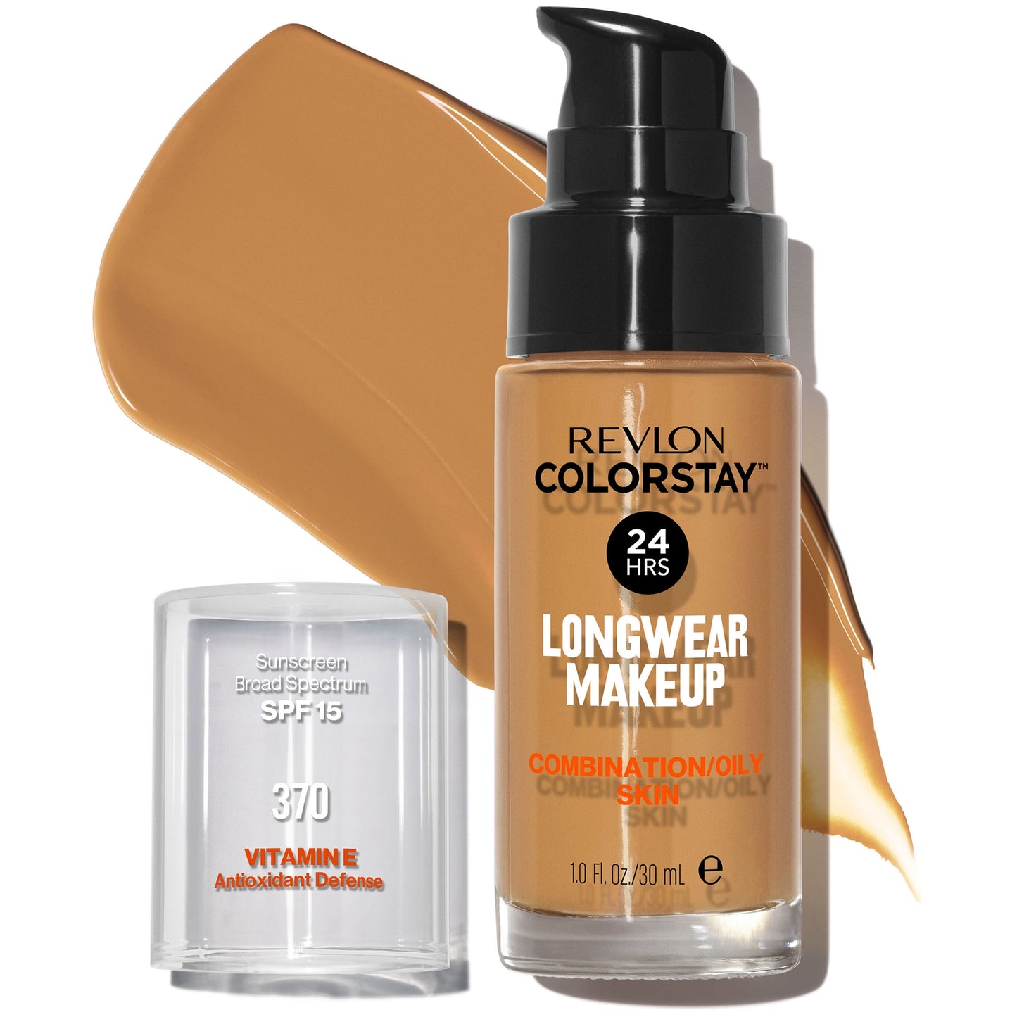 Revlon ColorStay Make-Up Foundation for Combination/Oily Skin (Various Shades) - Cappuccino