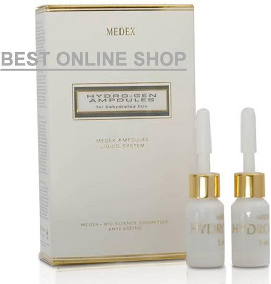 Medex HYDRO-GEN AMPULLEN | 5ml | Vochtbehandeling voor de vochtarme huid | Voor de vochtarme huid |  De huid verbetert zichtbaar