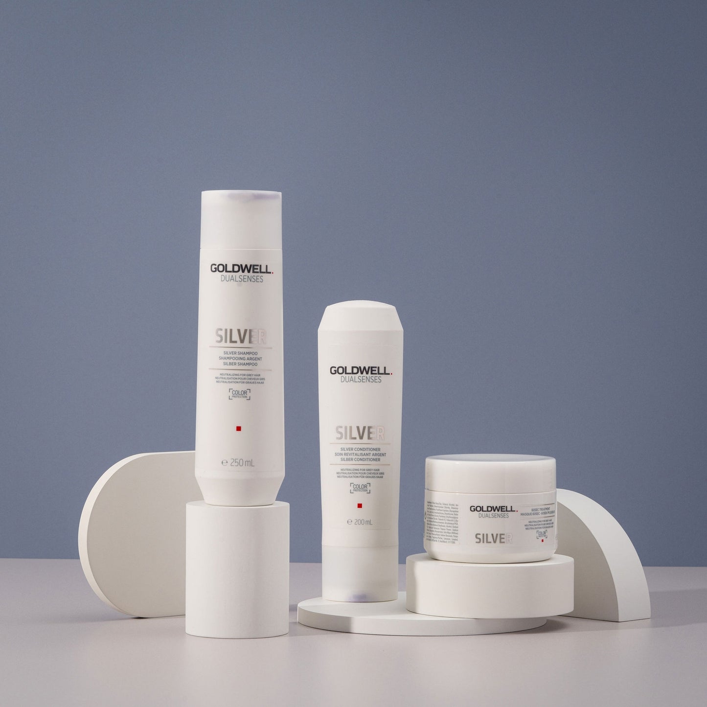 Goldwell Dualsenses Silver Shampoo For Grey & Cool Blonde Hair 250ml