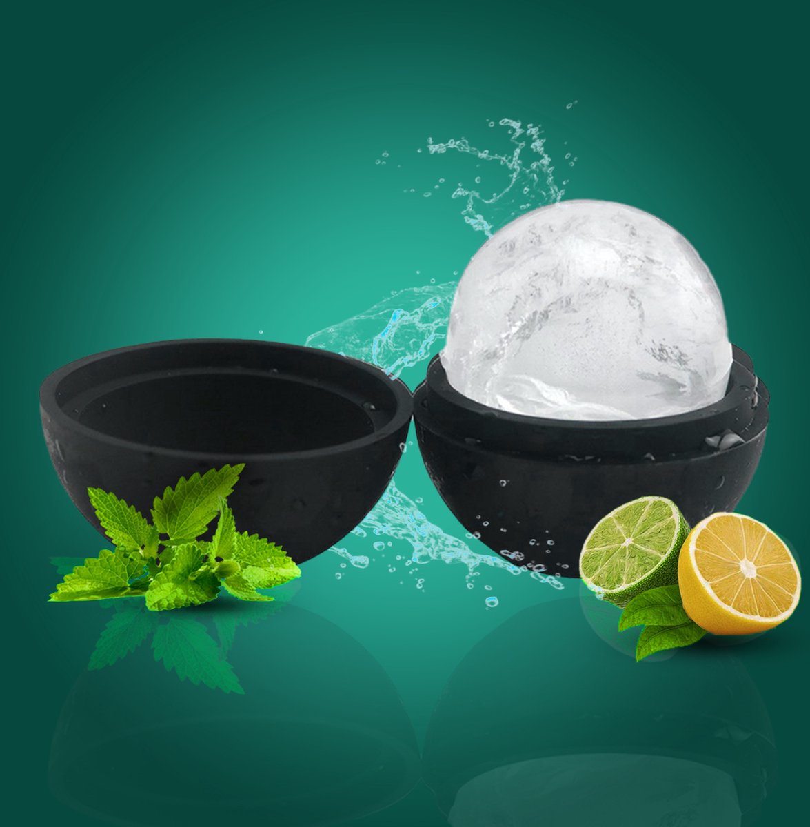 Ice roller - Ijs roller - Ice roller gezicht - Dermaroller - Ice globes - 1 stuk - ice face - ijs gezicht - skin icing - ice face - ice ball - ice ball maker