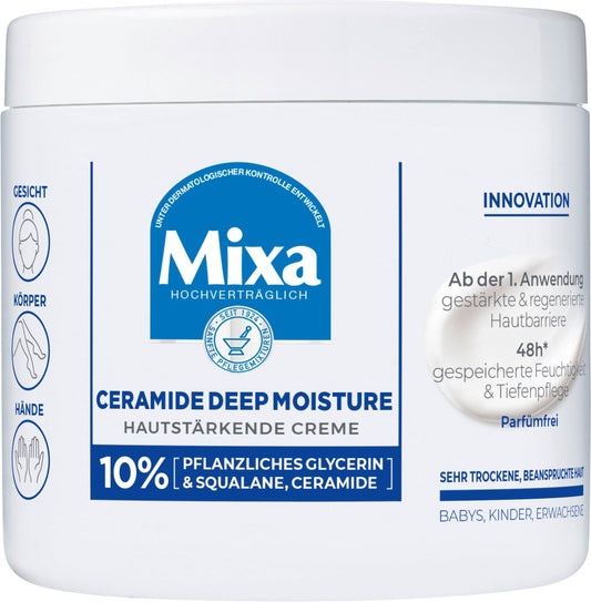 Mixa Verzorgingscrème Ceramide Deep Moisture, 400 ml
