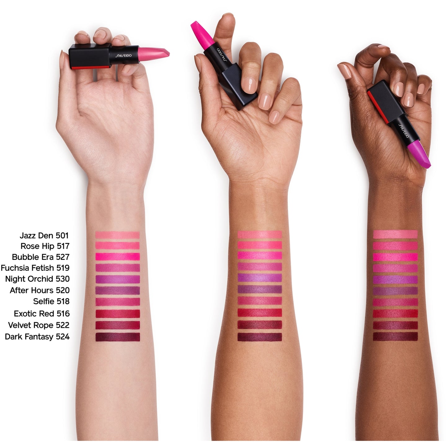 Shiseido ModernMatte Poeder Lipstick (Verschillende Tinten) - Hyper Red 514