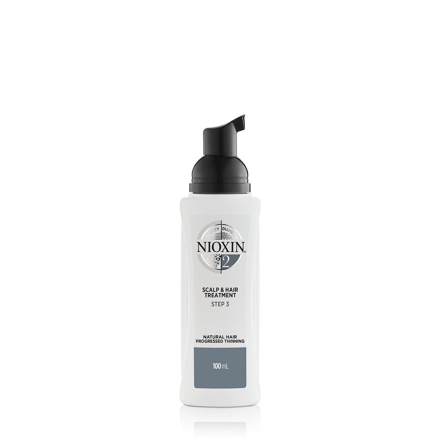 NIOXIN 3-Delig Systeem 2 Hoofdhuid- en Haarbehandeling voor natuurlijk haar met gevorderde uitdunning 100ml