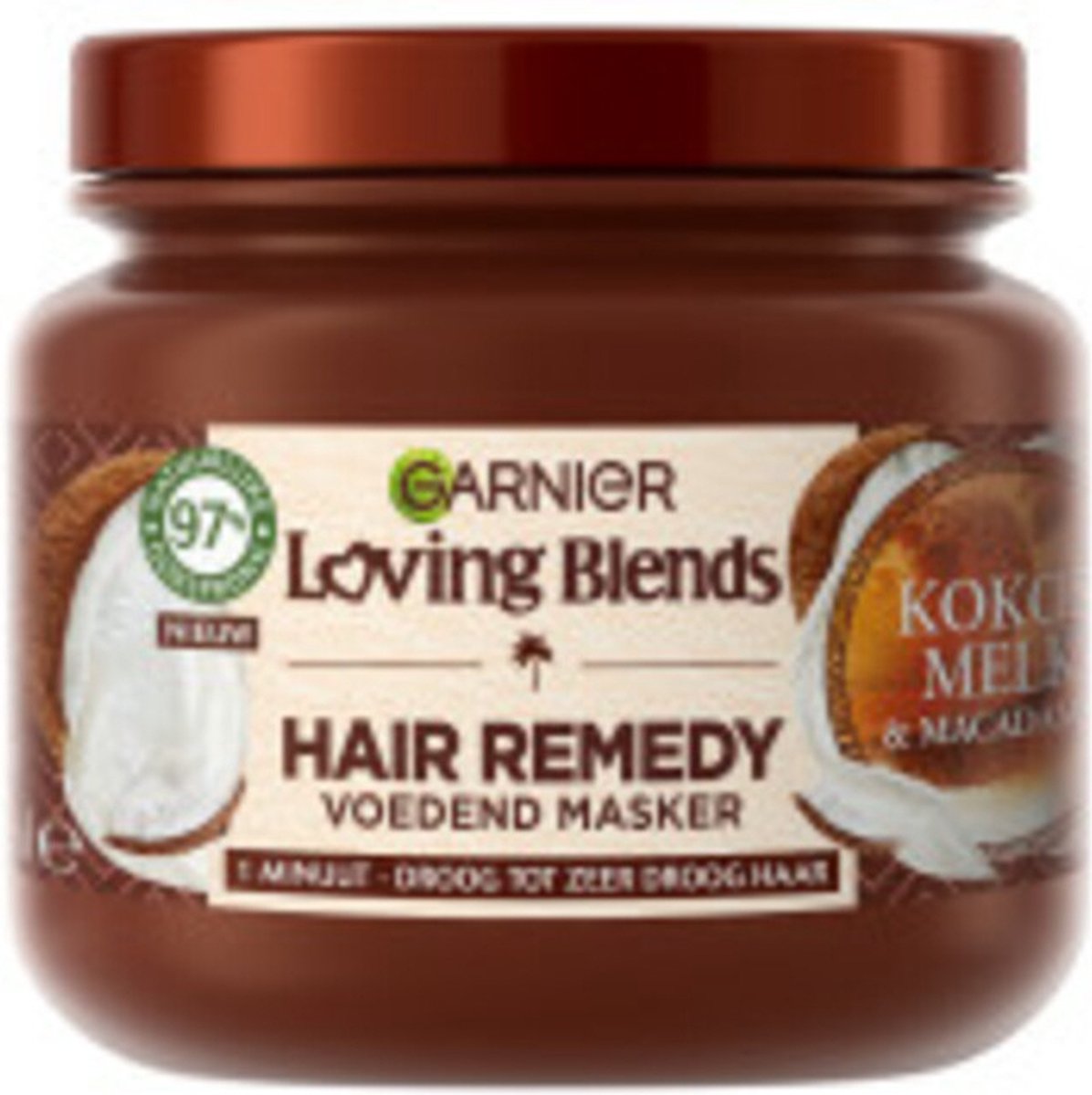 Garnier Loving Blends Hair Remedy Masker - Kokosmelk & Macadamia - 340 ml