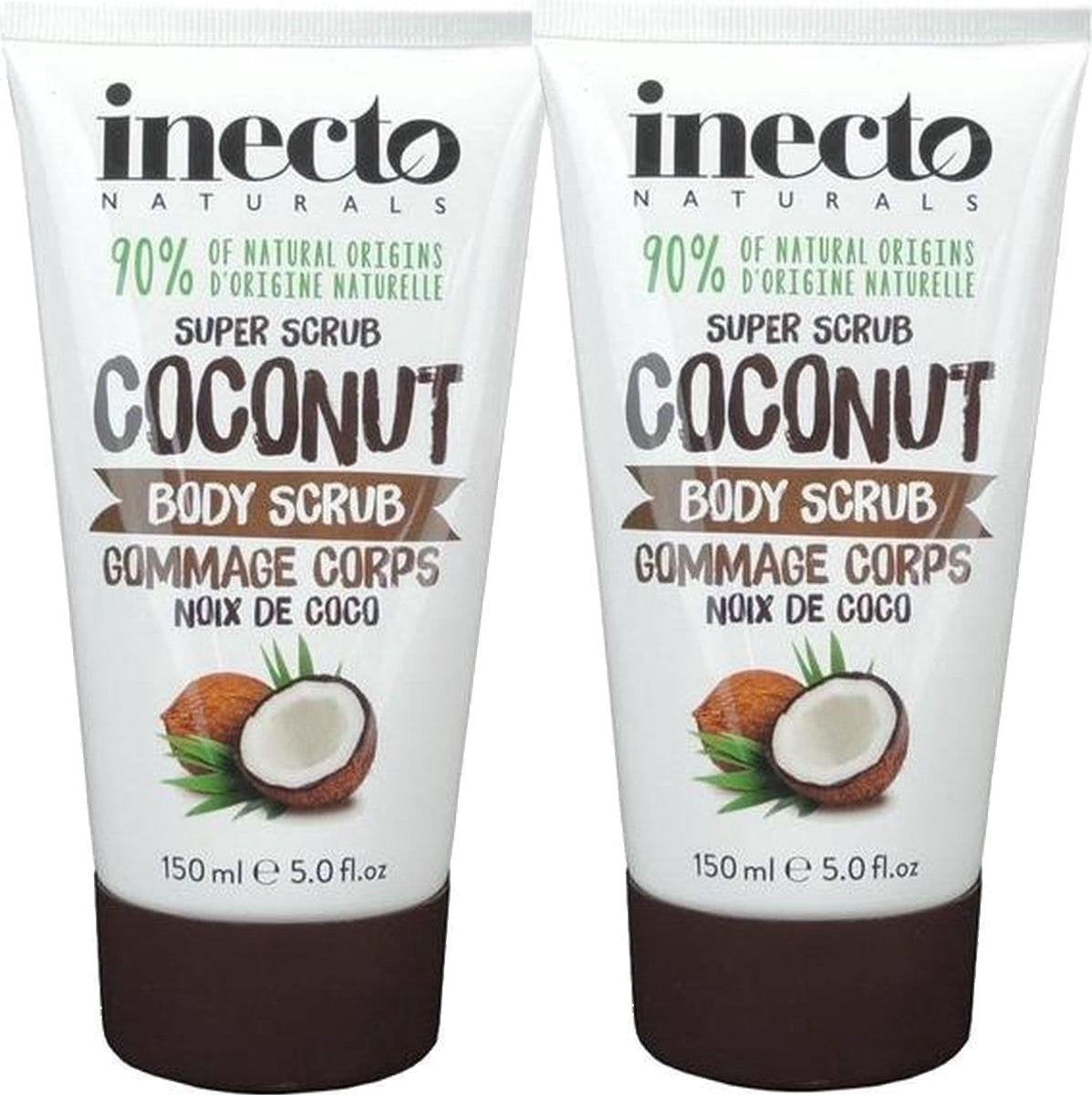 Inecto - Pure Coconut Exfoliating - 150 ml - Body scrub - 2 pak