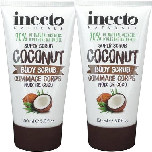 Inecto - Pure Coconut Exfoliating - 150 ml - Body scrub - 2 pak