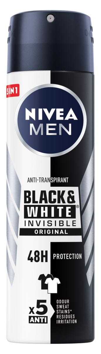 NIVEA MEN Black & White Original Deodorant Spray 150ml