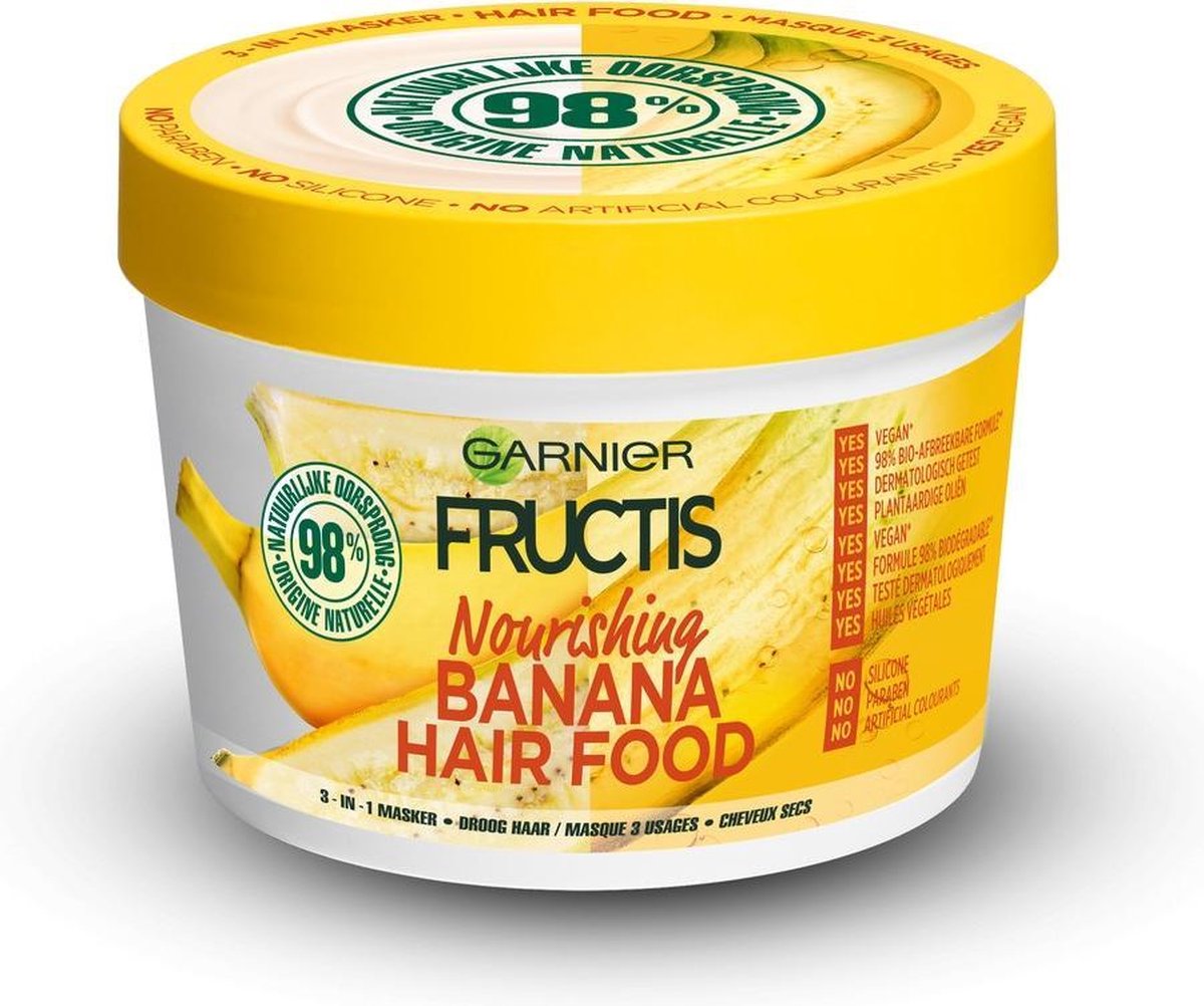 Garnier Fructis Hairfood Banana - Masker 390ML