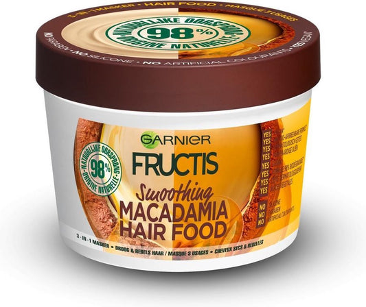 Garnier Fructis Hairfood Macadamia -Masker 390ML