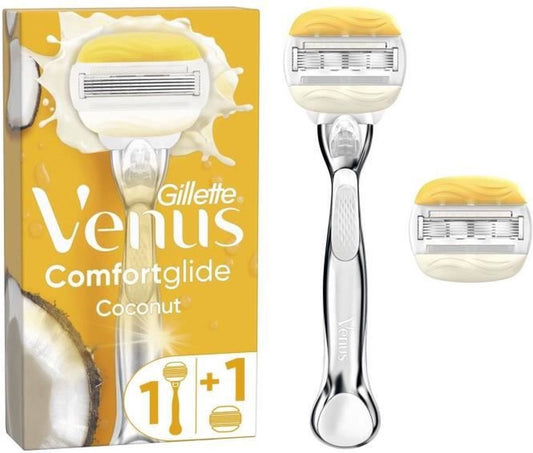 Gillette Venus ComfortGlide Coconut Dames Scheermes - 2 mesjes