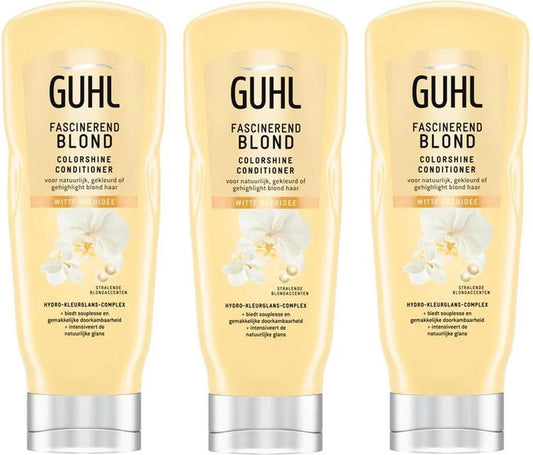 Guhl Fascinerend Blond Colorshine Conditioner Multi Pack - 3 x 200 ml