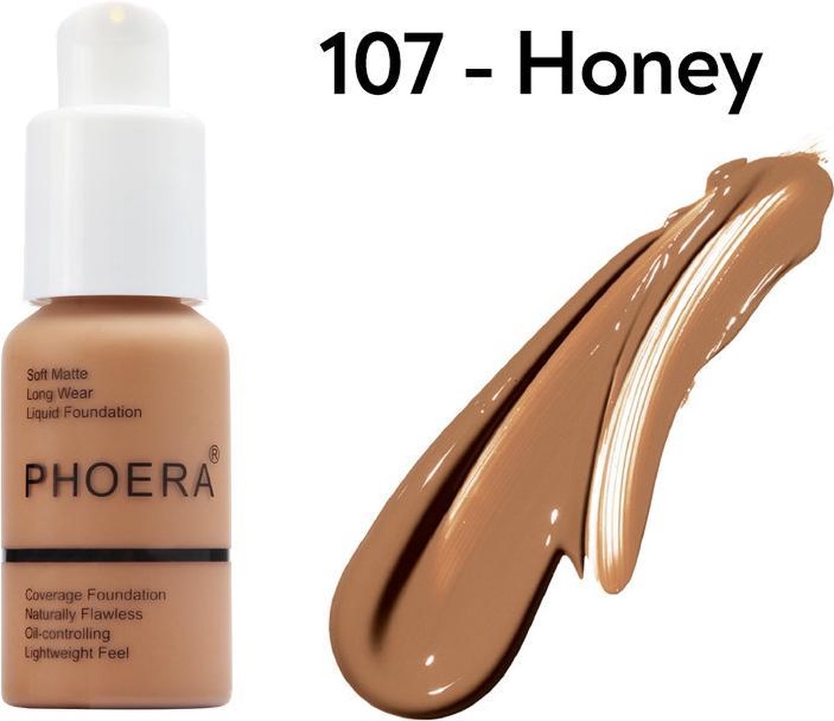 PHOERA™ Full Coverage Foundation - 101 - Porcelain