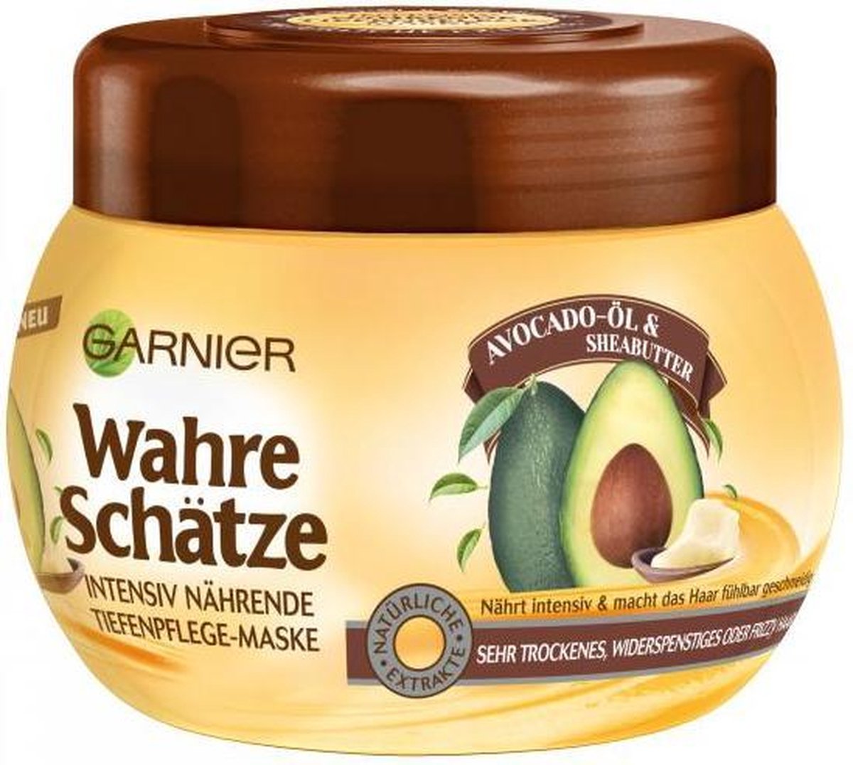 GARNIER WAHRE SCHATZE AVOCADO-OL - SHEABUTTER 300ML