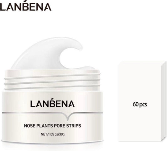 Lanbena strips - Blackhead - anti mee-eters - grove poriën - mee-eters verwijderen - Acne - Huidverzorging