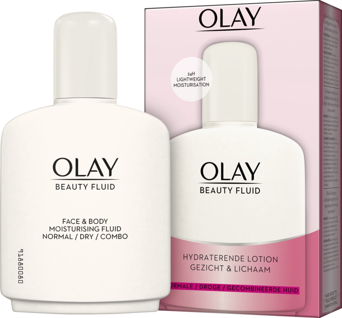 Olay Beauty Fluid Hydraterende Lotion - Voor Gezicht En Lichaam - 100 ml