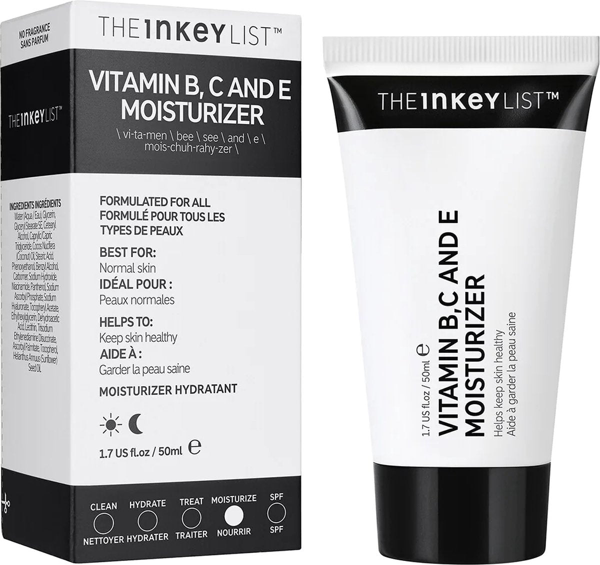 THE INKEY LIST VITAMIN B,C&,E MOISTURIZER