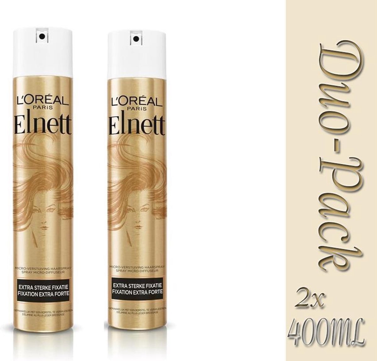 Elnett - Satin Extra Sterke Fixatie - 400ml