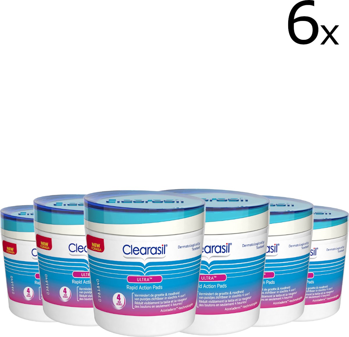 Clearasil - Daily Clear - 3in1 Wash - Reinigingslotion - 2 x 150 ml