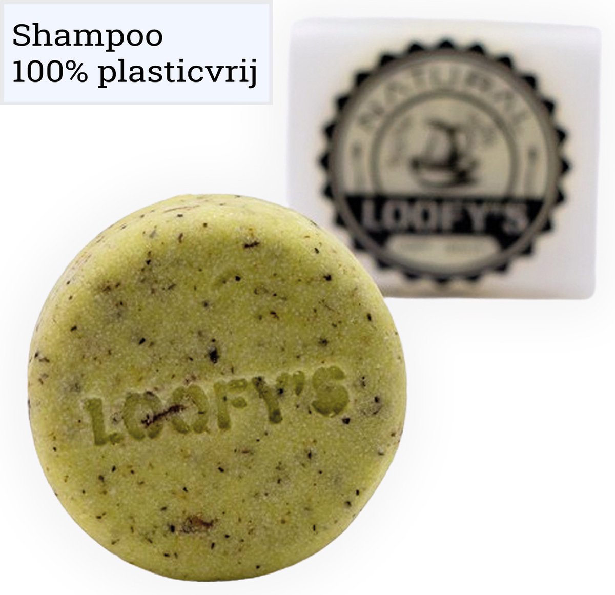 Loofy's - Voordeelverpakking Shampoo Bar voor Vrouwen - [Blue|Soft Cotton] - Alle Krullend Haar - Plasticvrij & Vegan - Loofys