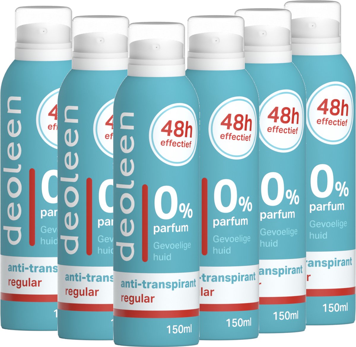 Deoleen Anti-transpirant - 48 uur effectief - Deodorant - 150 ml