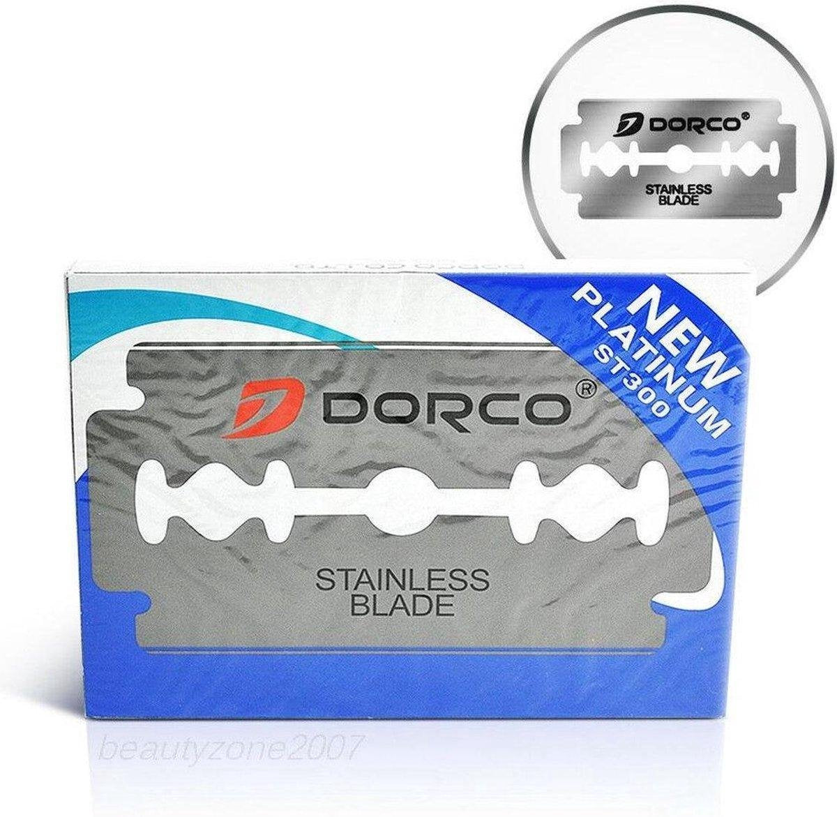 Dorco Platinum Double Edge Blades 100 stuks - Shavette of Open Klapmes
