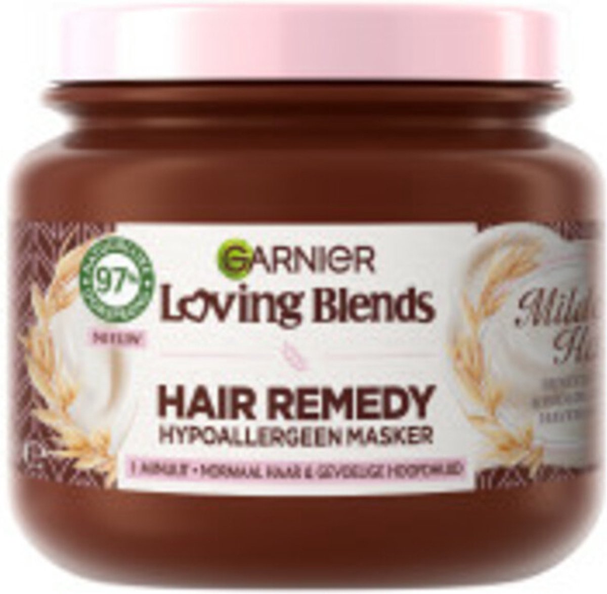 Garnier Loving Blends Hair Remedy Masker - Milde Haver - 340 ml