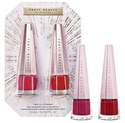 FENTY BEAUTY Two Lil Stunnas Long fluid lip color - Matte lipstick - Limited Edition