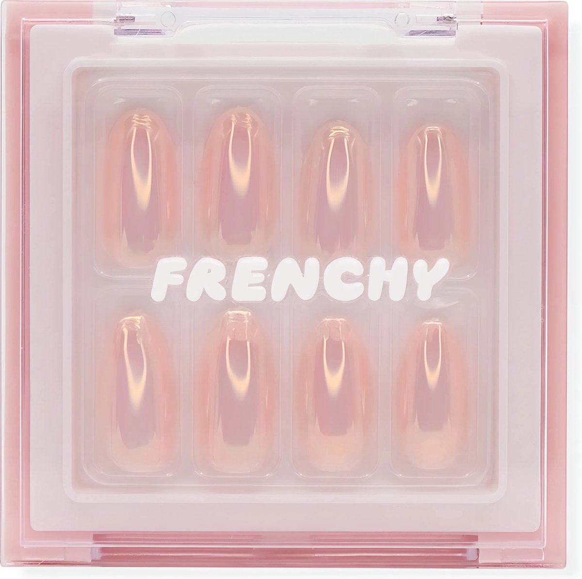 Frenchy Cosmetics 'Hailey' - Nepnagel kit met lijm en nagelstickers - Kunstnagels - Plaknagels