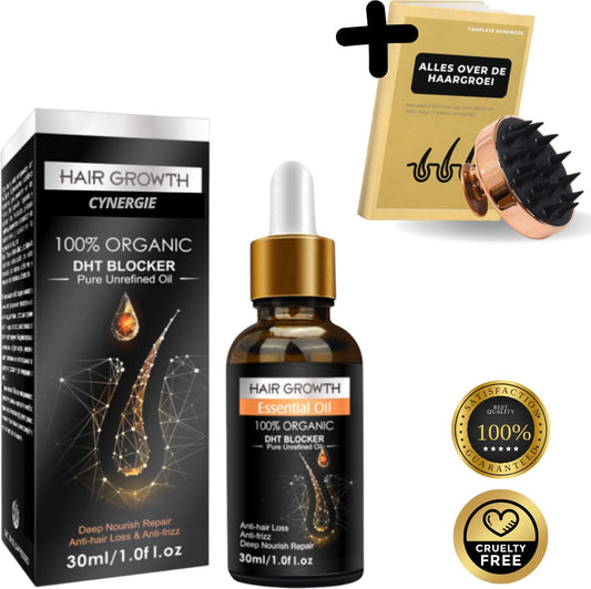 BeautyFit - Haargroei Serum - Haargroei Versneller - Inclusief Scalp Massager en ebook - Haargroei Producten Mannen Vrouwen - Biotine - Haar Versneller - Beschadigd Haar - Haar Vitamines