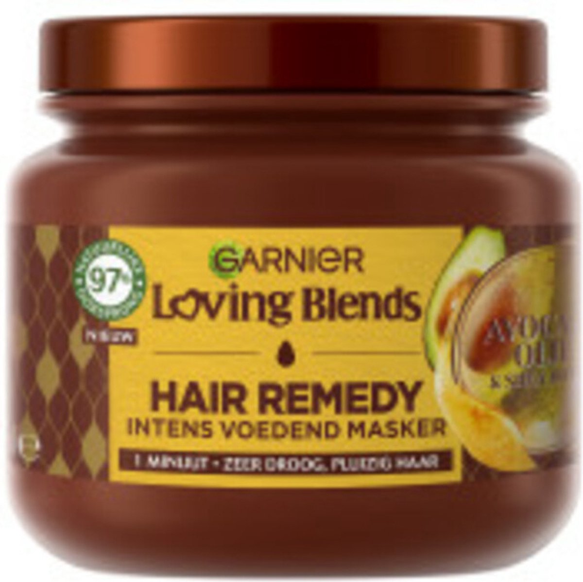 Garnier Loving Blends Hair Remedy Masker - Avocado Olie & Shea Boter - 340 ml