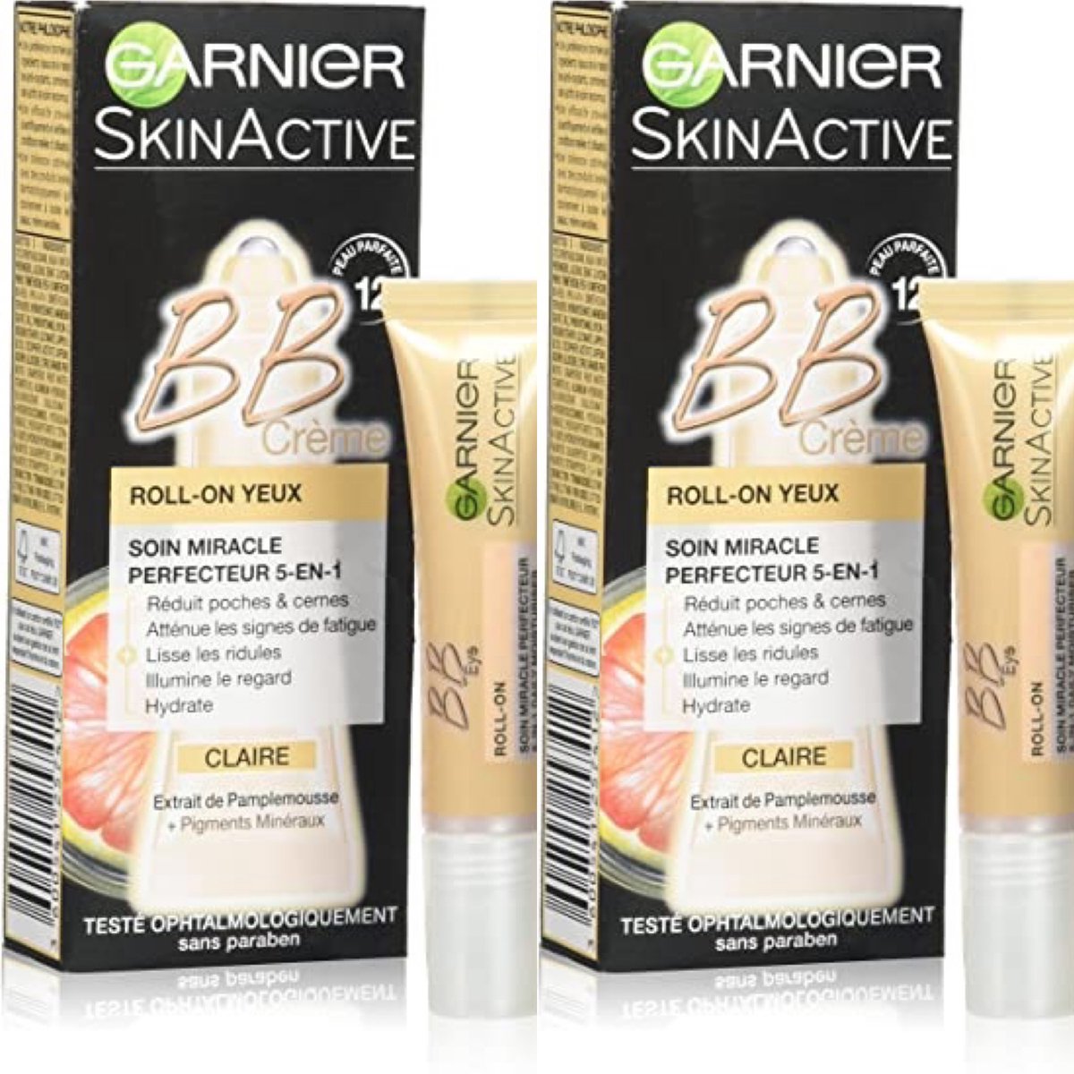 Skin Active BB Cream Oogroller  5-IN-1 LIGHT (2 STUKS)
