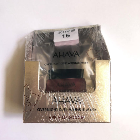 Ahava overnight deep wrinkle mask apple of sodom 15 stuks