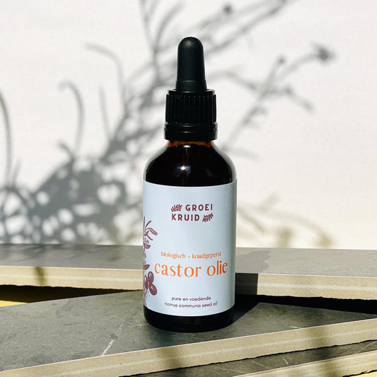 Castor olie 100 ml | biologisch, koudgeperst & puur | natuurlijke olie voor huid, haar en wimpers | wonderolie | castorolie Ricinus Communis | castor oil