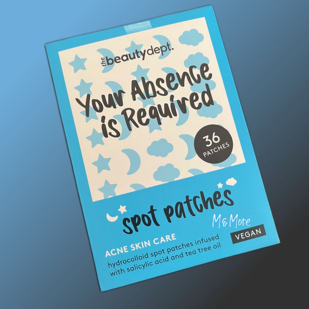 The Beauty Dept - spot patches - 36 pieces - salicylic acid - vegan
