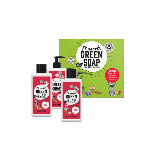 Marcel's greensoap giftbox argan & oudh