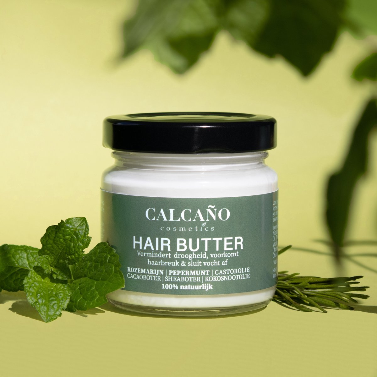 Calcaño Cosmetics - Hair Butter Rozemarijn Pepermunt