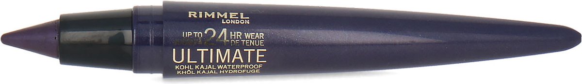 Rimmel London Ultimate Kohl Kajal - Eyeliner - Oogpotlood - 001 Black Obsidian - Waterproof - Zwart - 1.6 g